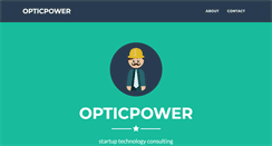 Desktop Screenshot of opticpower.com